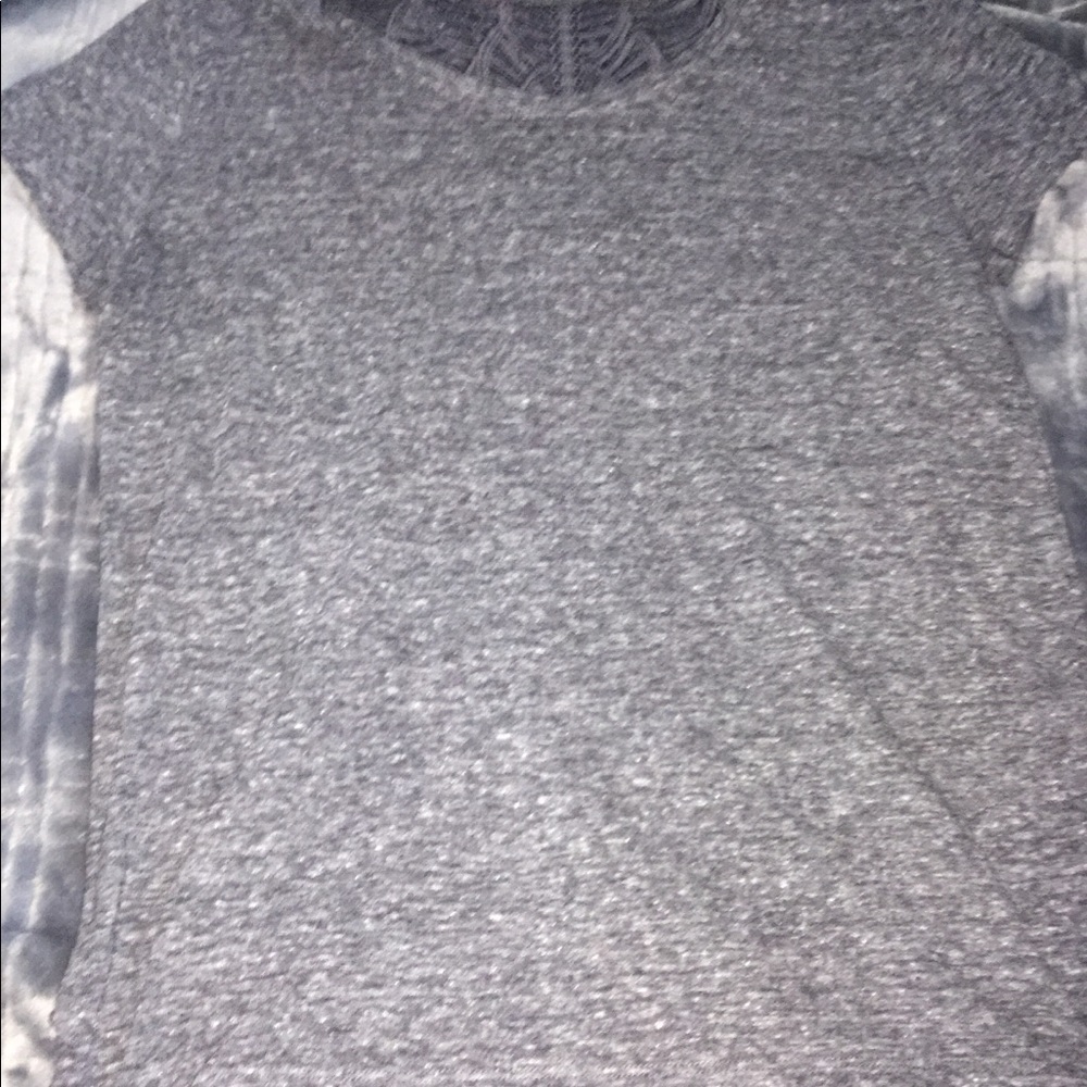 Grey edgy shirt